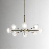 modern fuggesztek gomb alaku uvegbura art deco stilus fiatalos enterior nappali etkezo etterem 8 karu lampa csillar vilagitas formavivendi lakberendezes.jpg